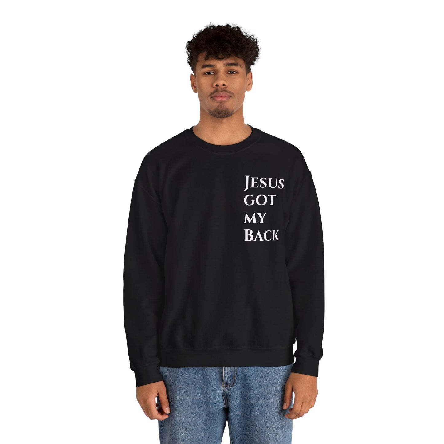 Jesus got my back sweater